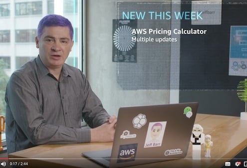 Whats New with AWS Jeff Barr video Week of October 22 2018